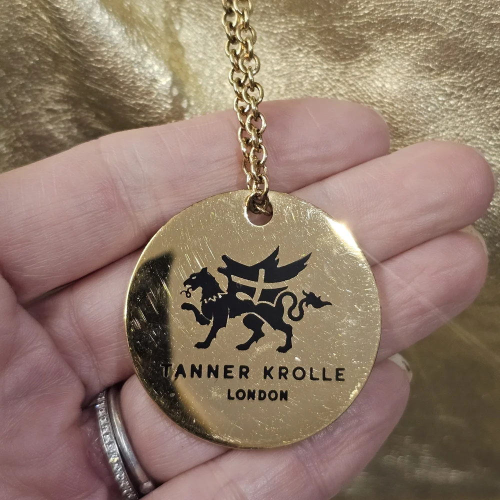 Tanner Krolle Gold Shoulder Bag - Picture 5 of 10